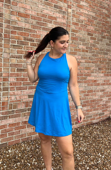 KEYHOLE ATHLEISURE DRESS
