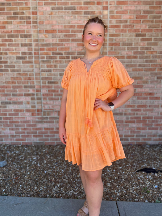 TRIP AROUND THE SUN DRESS