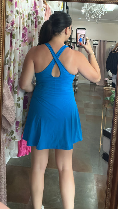 KEYHOLE ATHLEISURE DRESS