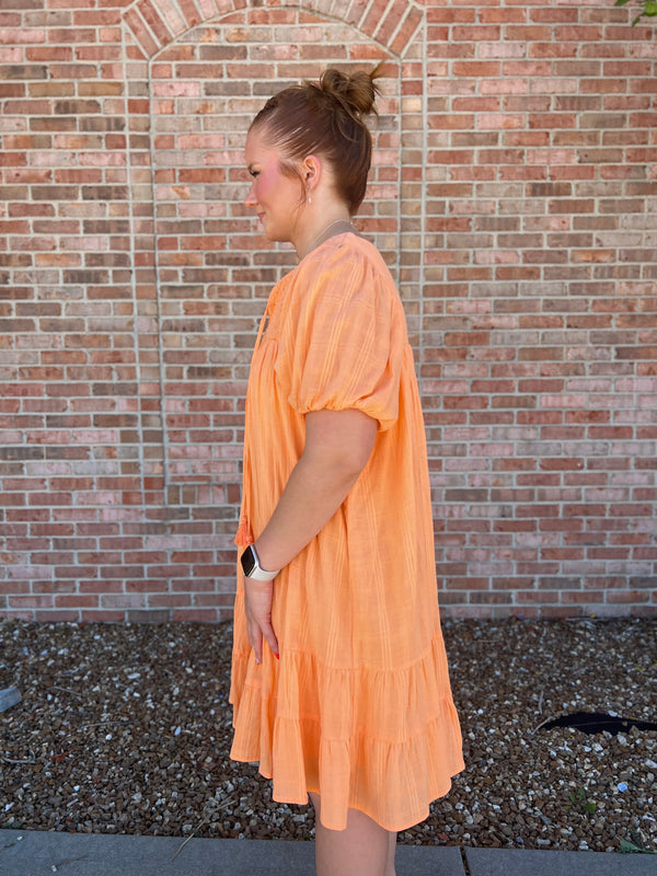 TRIP AROUND THE SUN DRESS