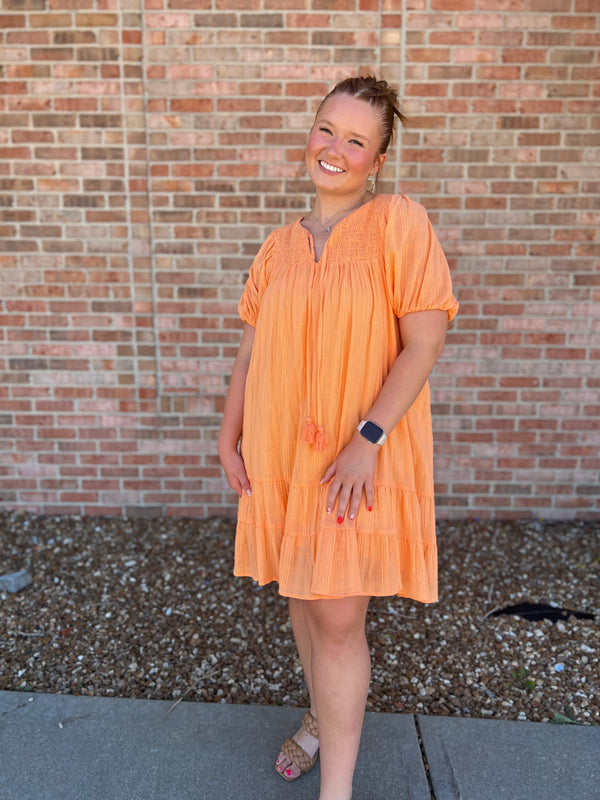 TRIP AROUND THE SUN DRESS