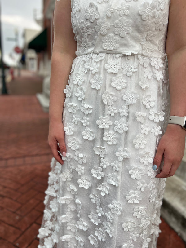 TIED THE KNOT WHITE DRESS