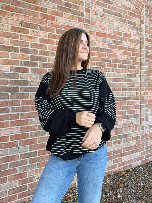 ALL I WANTED STRIPED TOP