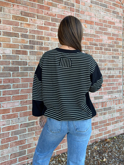 ALL I WANTED STRIPED TOP