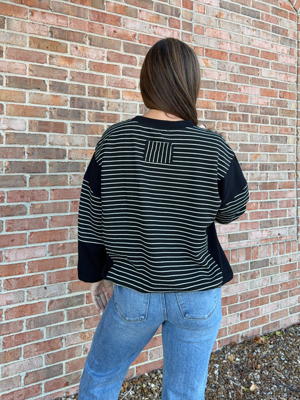 ALL I WANTED STRIPED TOP