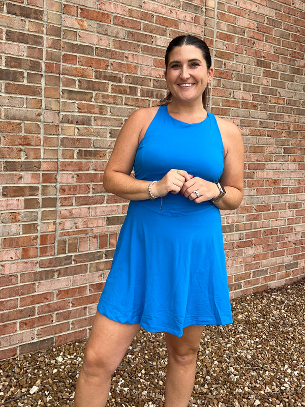 KEYHOLE ATHLEISURE DRESS