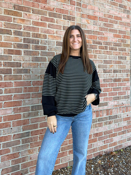 ALL I WANTED STRIPED TOP