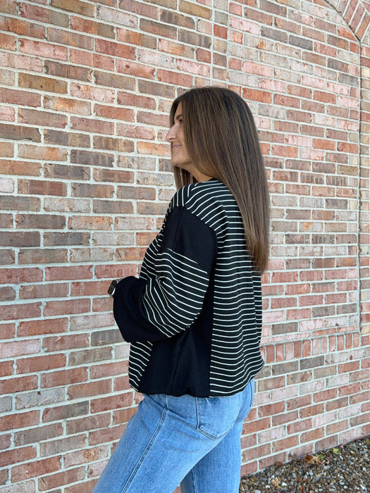 ALL I WANTED STRIPED TOP