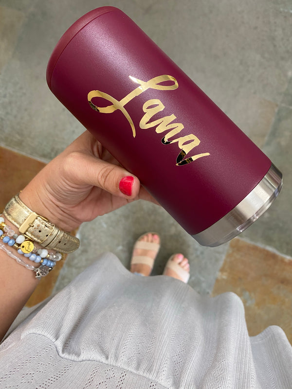 STAINLESS STEEL SLIM CAN COOLER