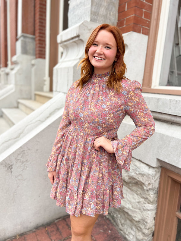 MAKING PLANS FLORAL DRESS