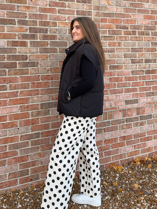 WINTER PUFFER VEST- 2 COLORS