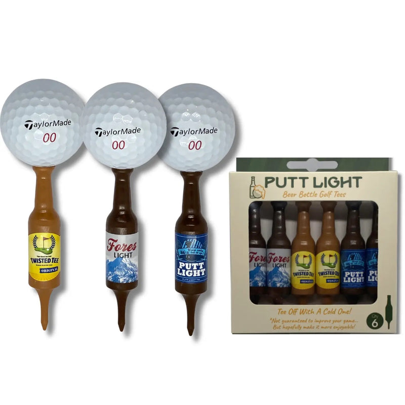 BEER BOTTLE GOLF TEE PACK