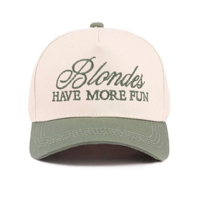 BLONDES HAVE MORE FUN HAT