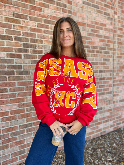 KANSAS CITY LARGE PRINT SWEATSHIRT