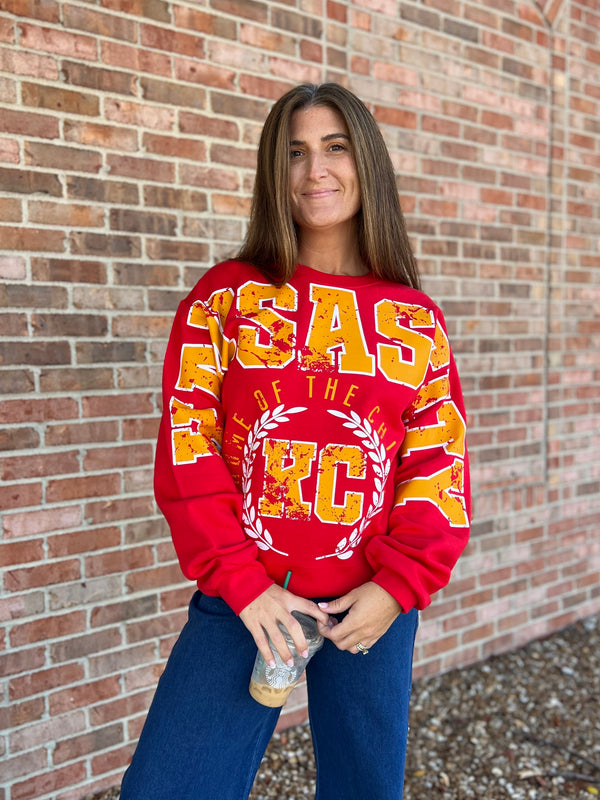 KANSAS CITY LARGE PRINT SWEATSHIRT