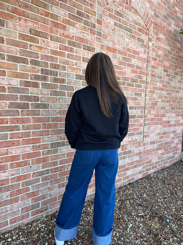 FAUX SEQUINS CHIEFS SWEATSHIRT