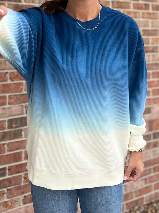 CORDED PULLOVER- 4 COLORS