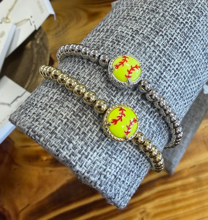 KENDRA SCOTT: SOFTBALL STRETCH BRACELET