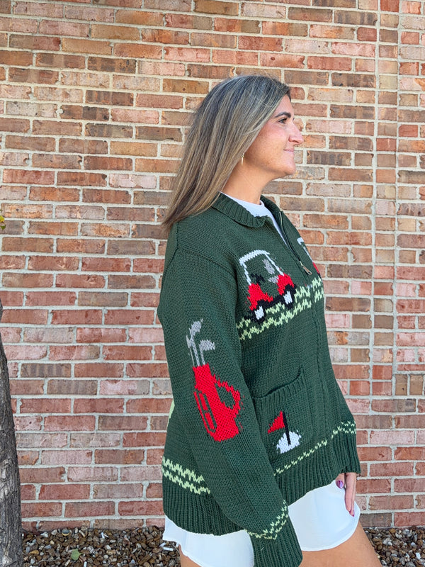 HOLE IN ONE SWEATER