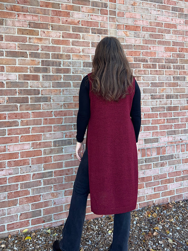 LONGLINE SWEATER- 2 COLORS