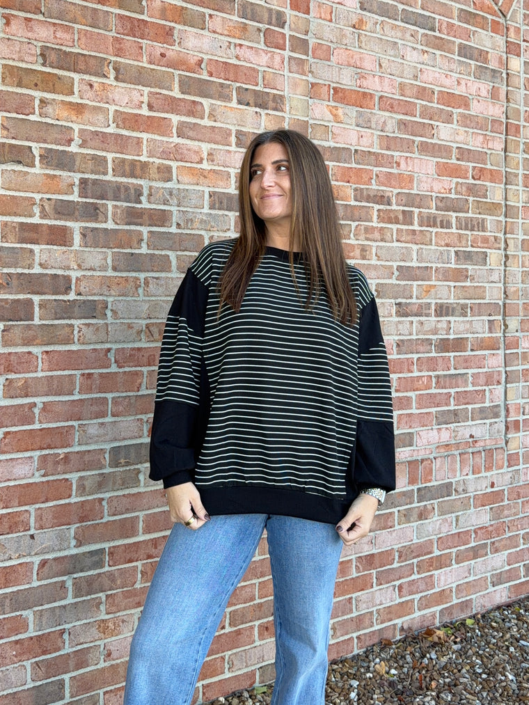 ALL I WANTED STRIPED TOP