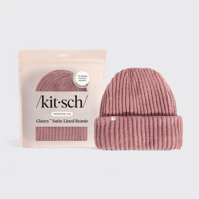 SATIN LINED BEANIE
