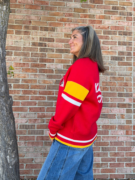 VARSITY KC CARDIGAN
