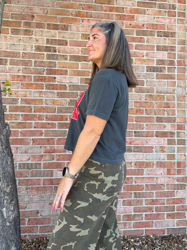 TAILGATE CLUB CROPPED TEE