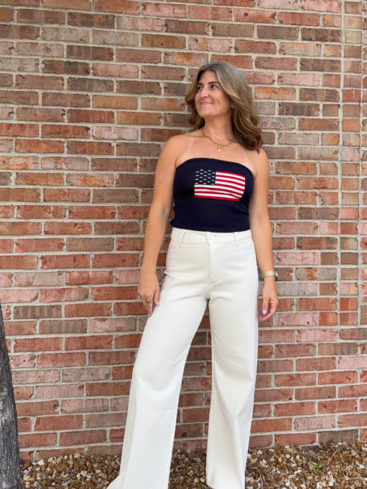 FLAG TUBE TOP