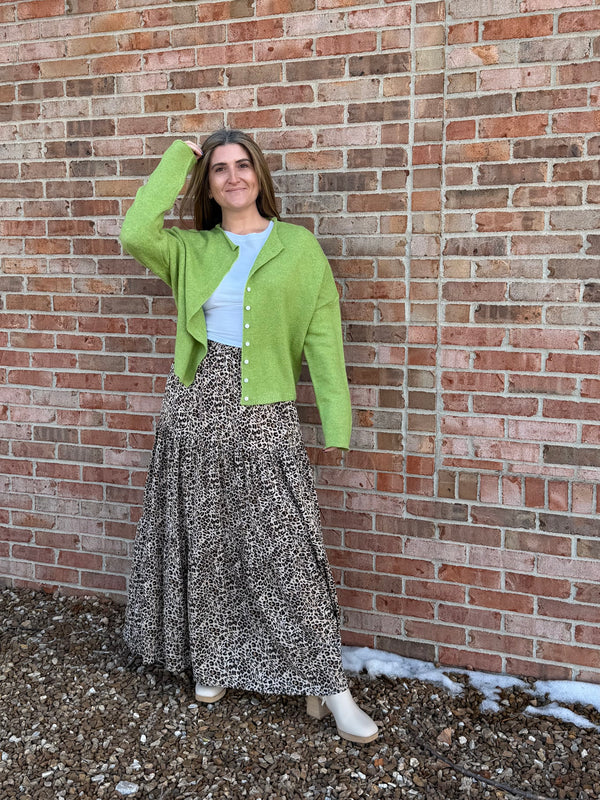 AVOCADO CARDIGAN
