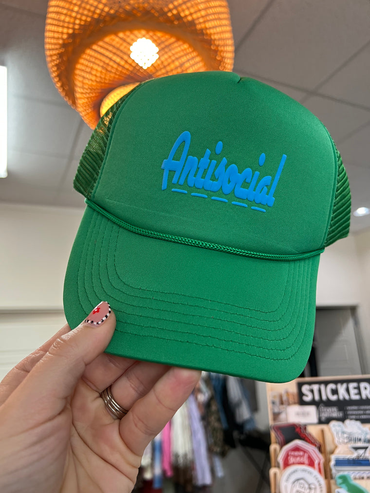 ANTISOCIAL TRUCKER HAT