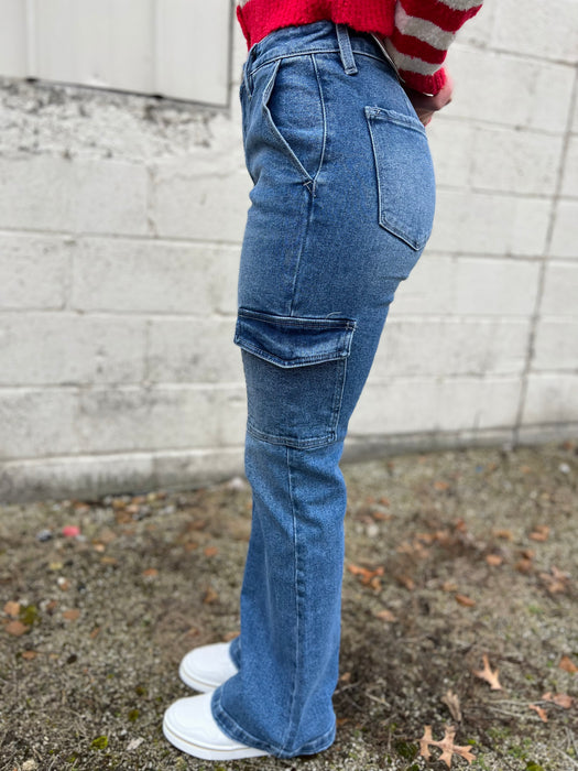 CARGO WIDE LEG JEAN