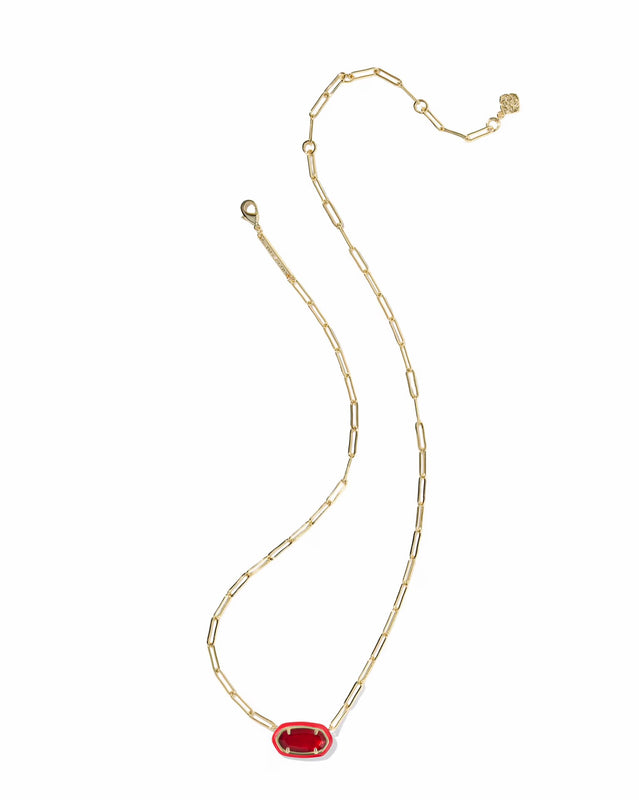 KENDRA SCOTT: ELISA ENAMEL LINK CHAIN NECKLACE