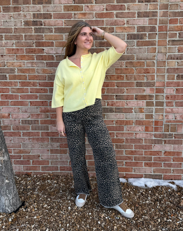 HALF SLEEVE CARDIGAN