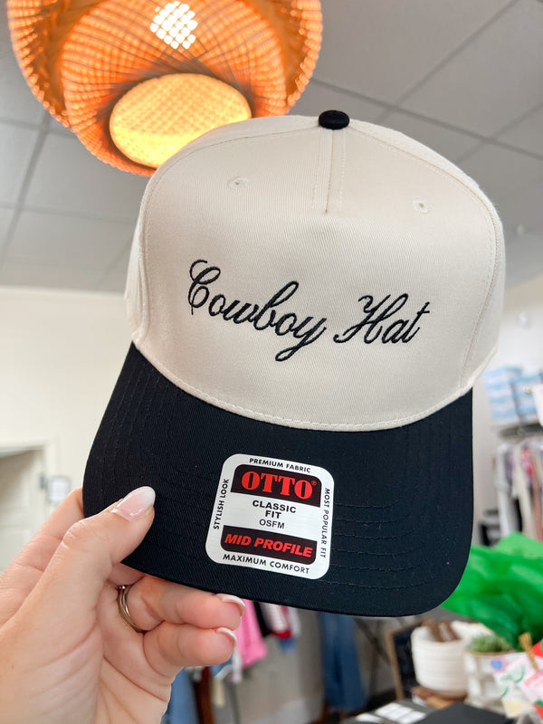 COWBOY TRUCKER HAT