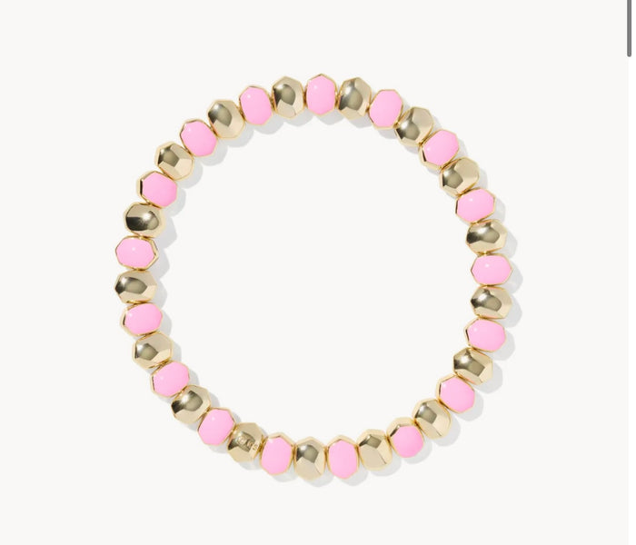 KENDRA SCOTT: DAPHNE ENAMEL STRETCH BRACELET