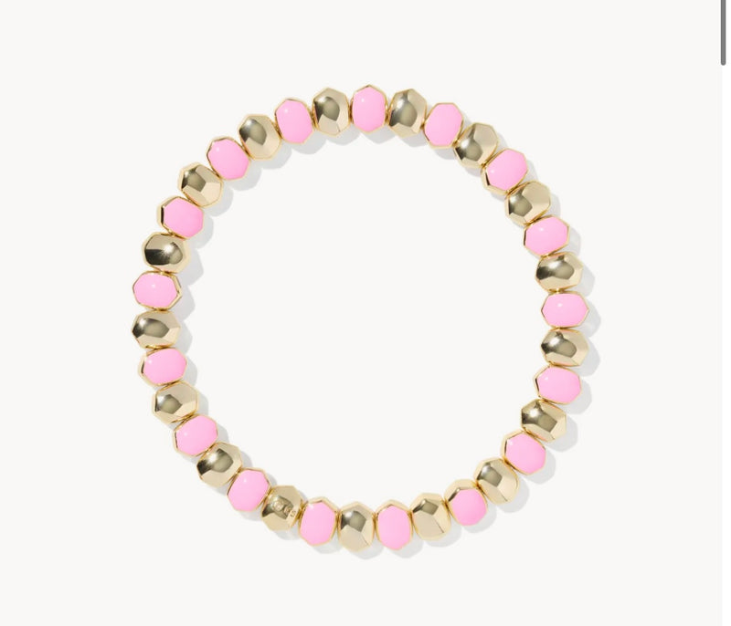 KENDRA SCOTT: DAPHNE ENAMEL STRETCH BRACELET