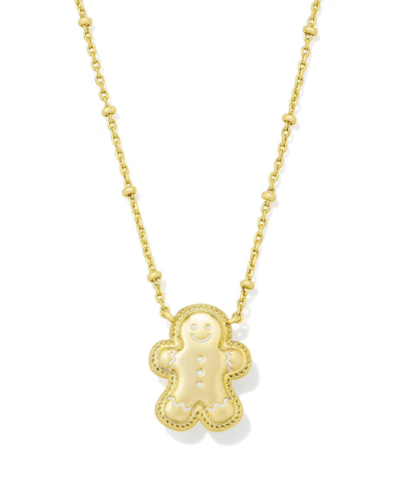 KENDRA SCOTT: GINGERBREAD PENDANT NECKLACE