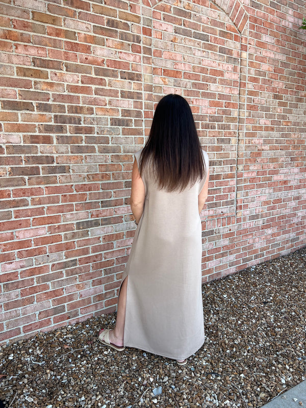 LOVE GAME MIDI DRESS