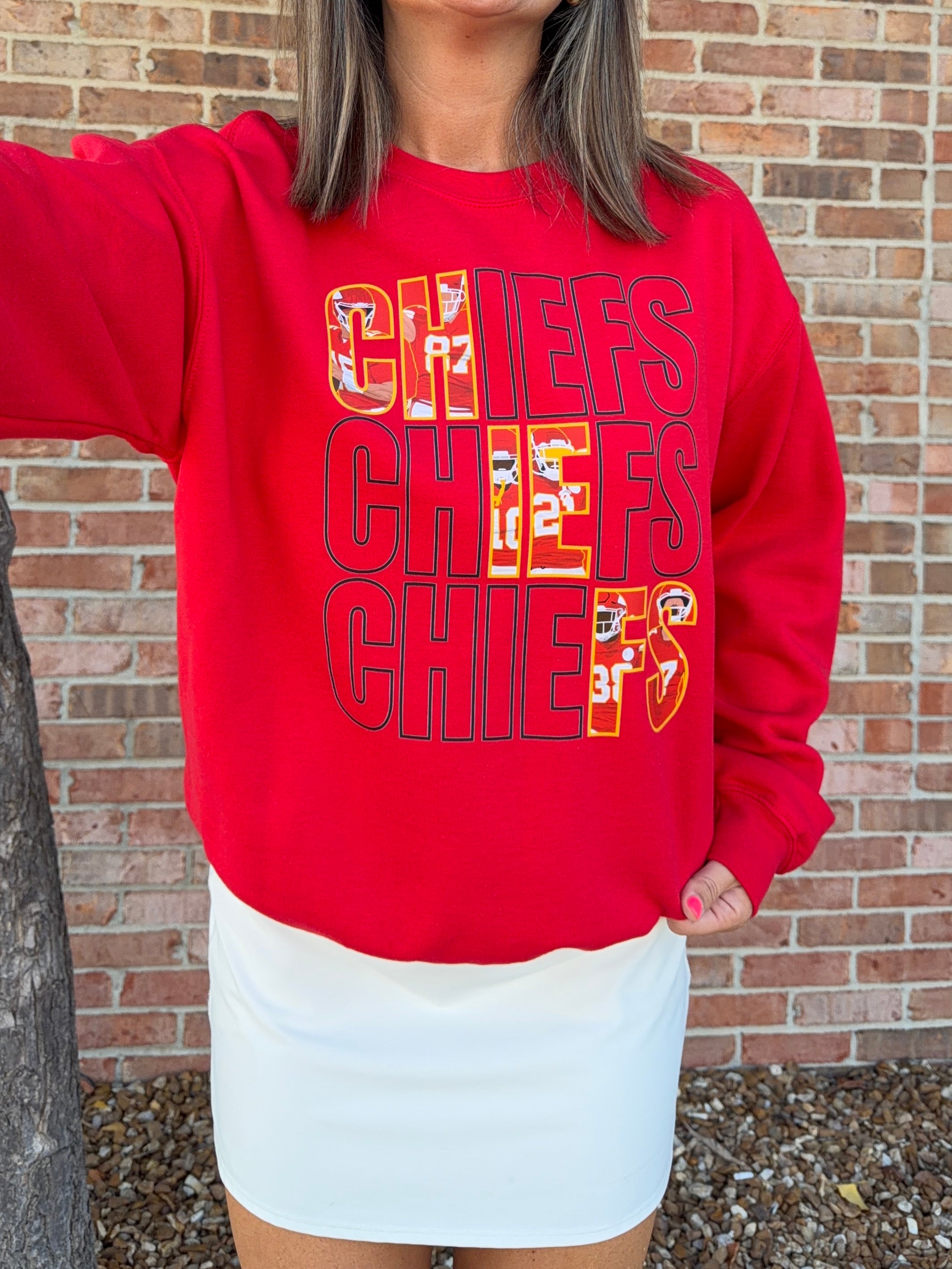CHIEFS CHIEFS CHIEFS SWEATSHIRT