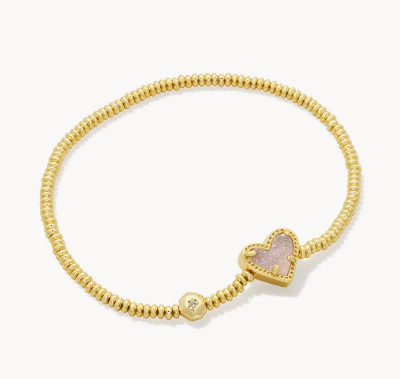 KENDRA SCOTT: ARI HEART STRETCH BRACELET - Main Image