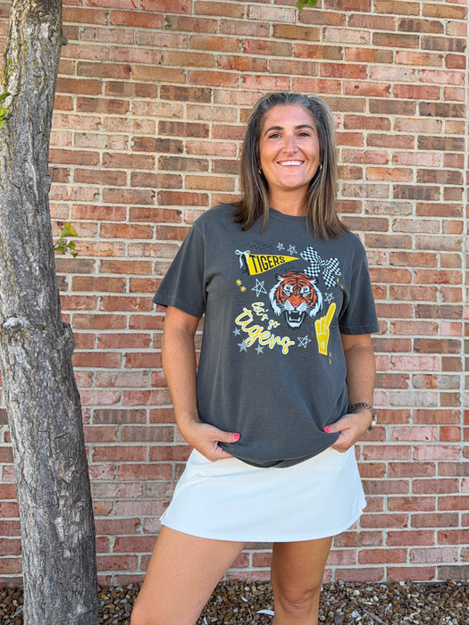 TIGERS DOODLE TEE
