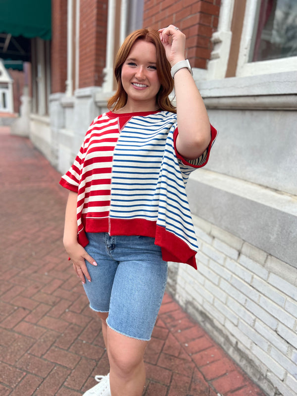 FOREVER STRIPES TOP
