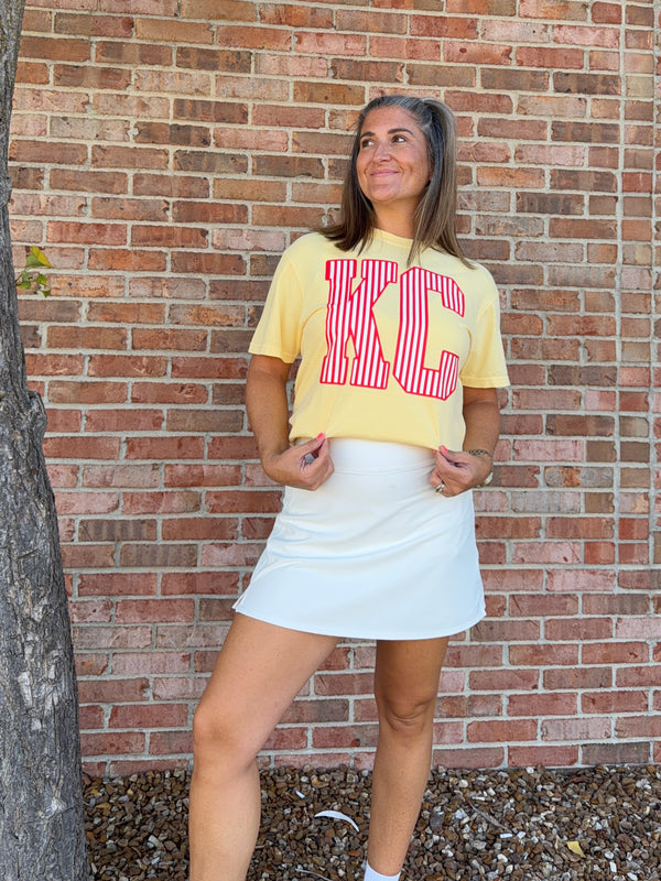 YELLOW KC TEE