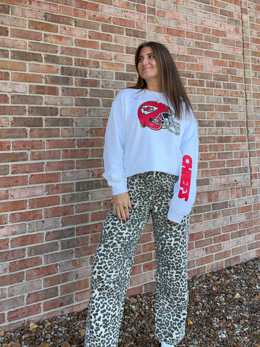 KC HELMET SWEATSHIRT