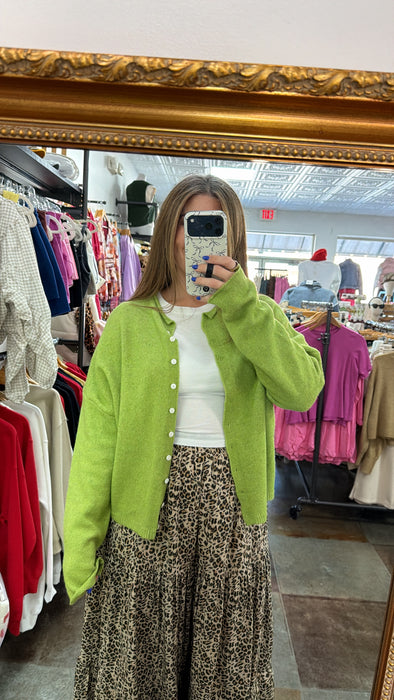 AVOCADO CARDIGAN