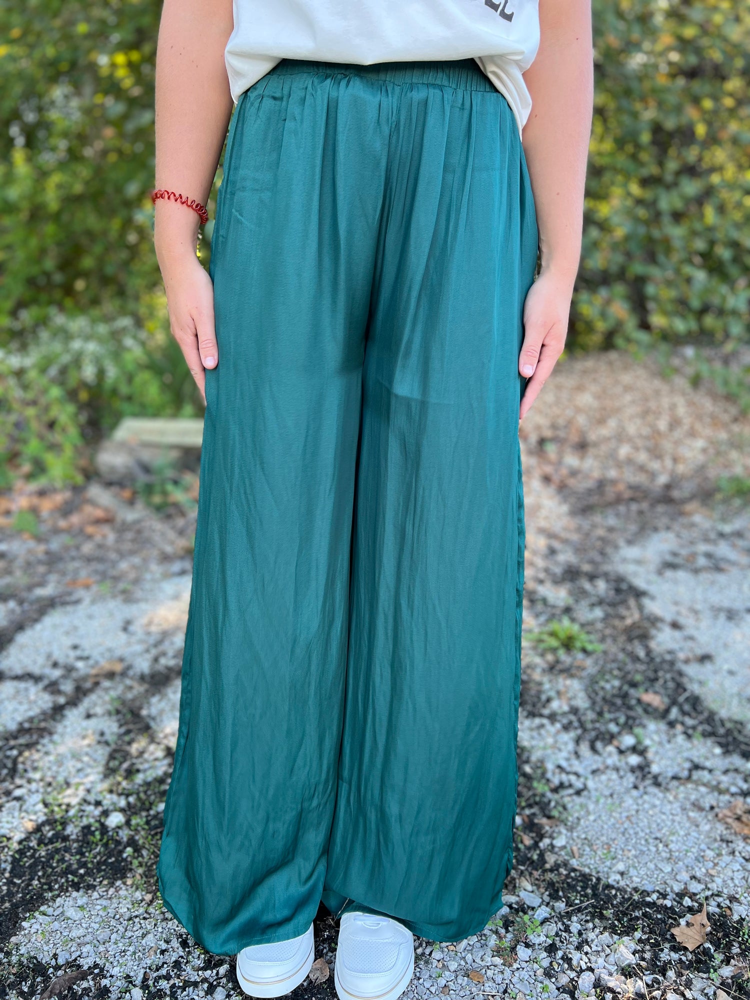 Amazon.com: Women's Pajama Pants Light Sage Green Color Women Pjs Bottoms Wide  Leg Lounge Palazzo Yoga Drawstring Pants XS : Clothing, Shoes & Jewelry