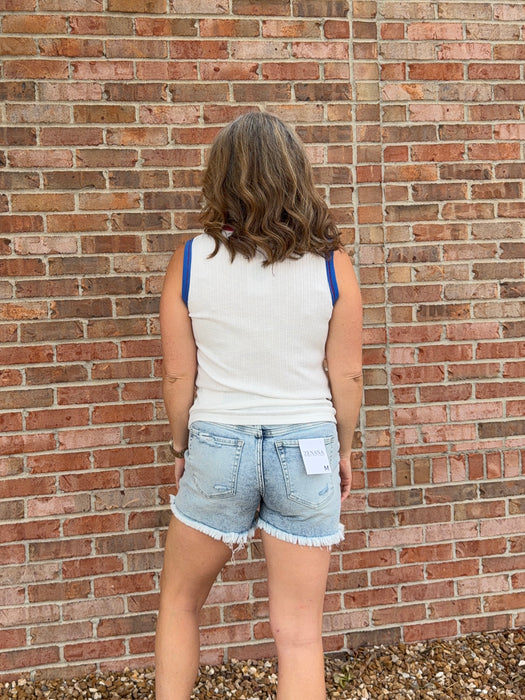 FLAG PATCH TANK TOP