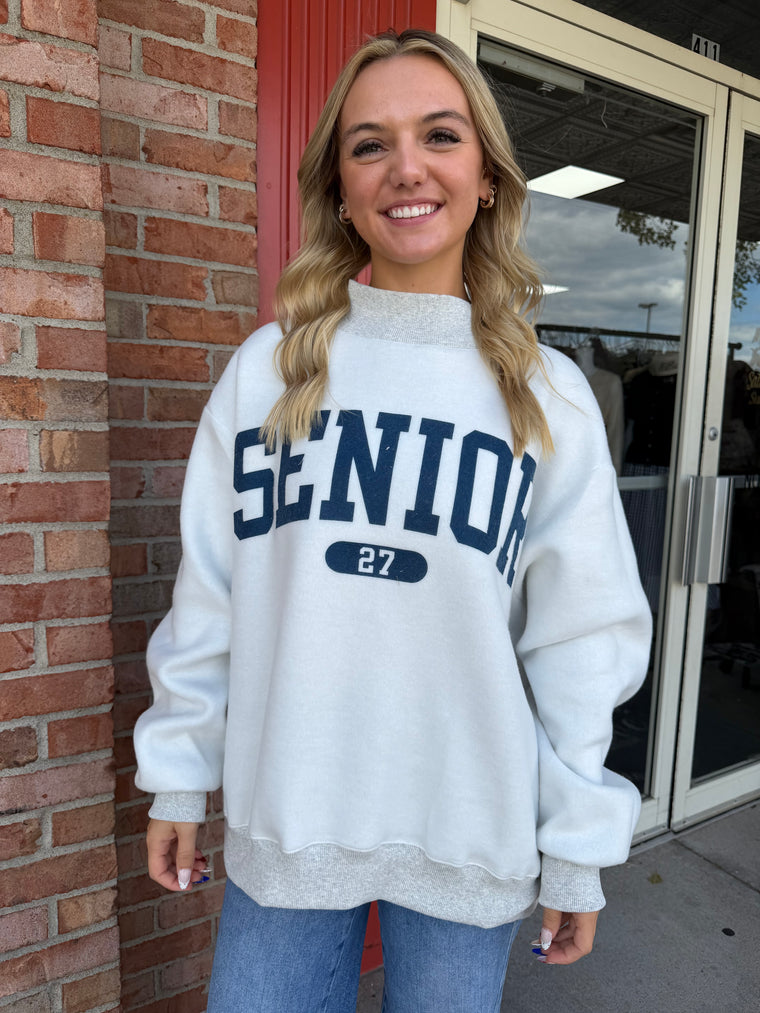 SENIOR MOCKNECK REVERSIBLE SWEATSHIRT
