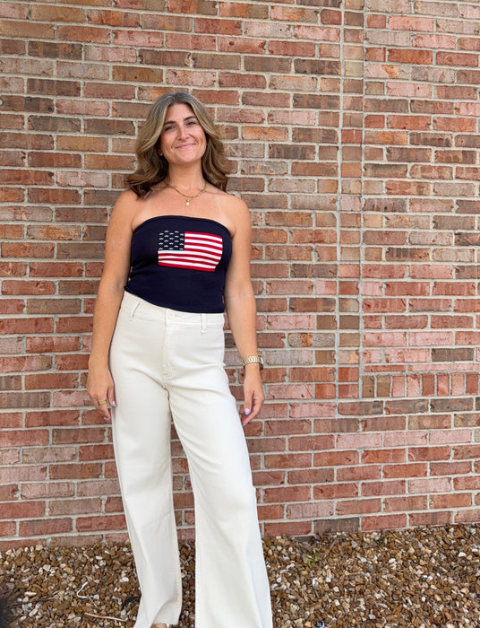 FLAG TUBE TOP